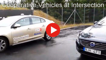Cooperative Autonomous Vehicles at Intersection over Wi-Fi IEEE 802.11p