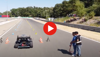 Acceleration Test: Formula SAE Driverless Competition 